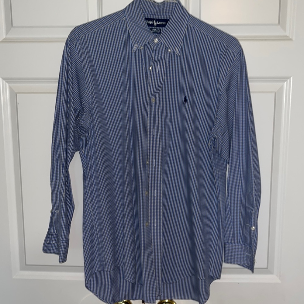 Polo Ralph Lauren Yarmouth Dress Shirt Mens 15.5”